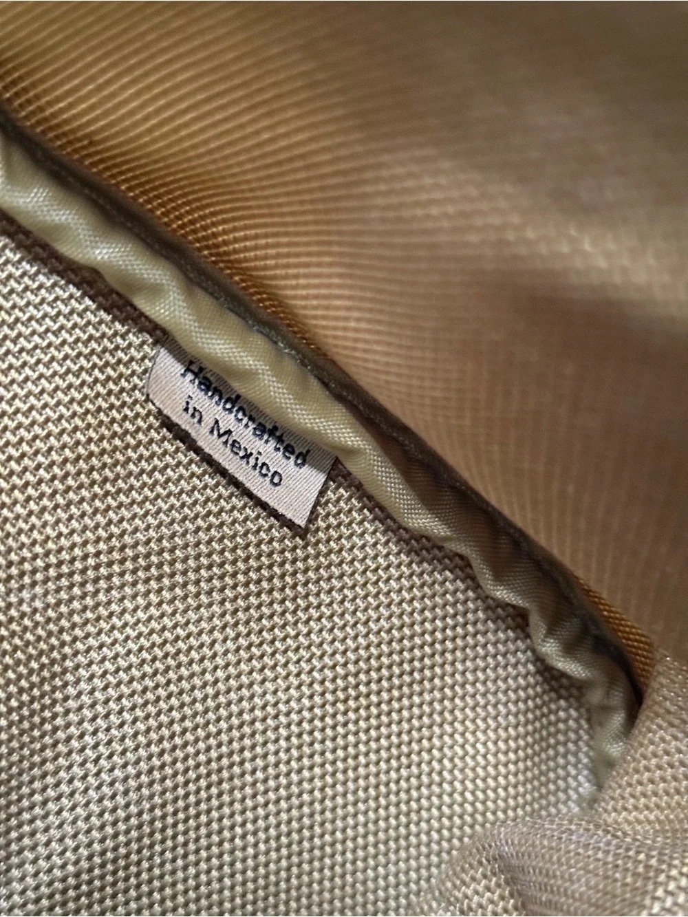 Hartmann Vintage Tan Ballistic Nylon Duffel/Weekender Bag